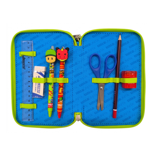 Astuccio Stumble Guys Champion Tinta Unita 3 zip