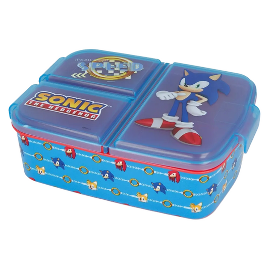 Porta merende Sonic 3 Scomparti