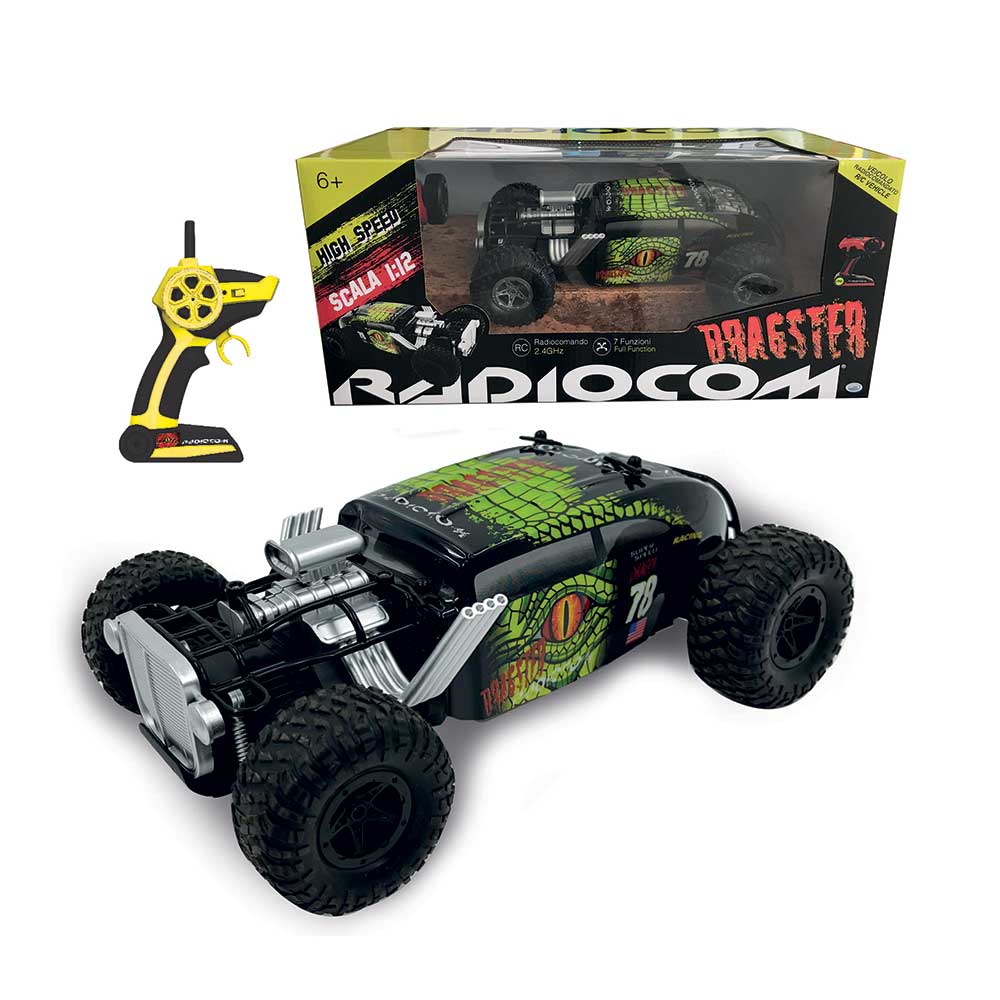 Auto Radiocomandata Dragster 1:12