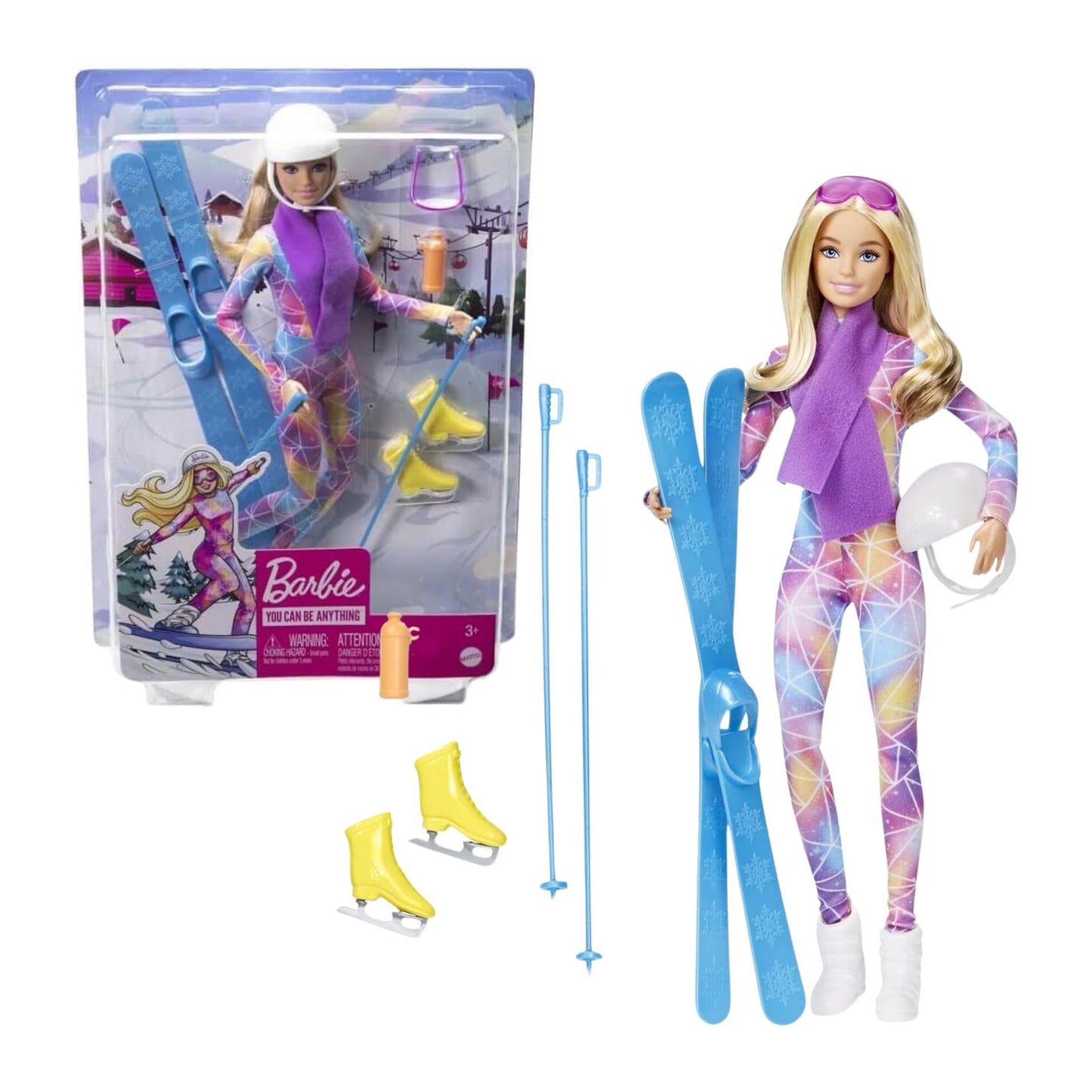 Bambola Barbie Sciatrice