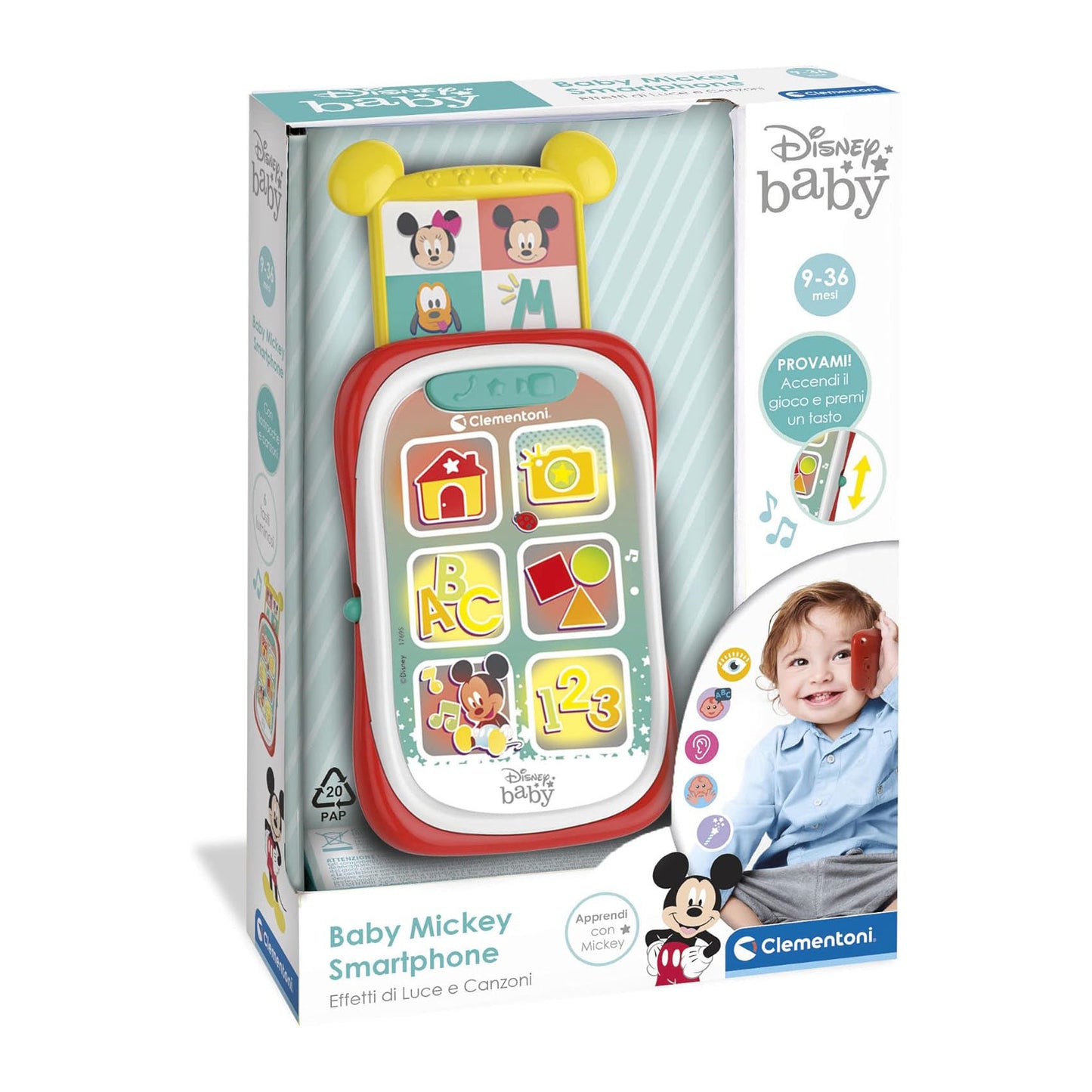 Baby Mickey Smartphone Baby Clementoni