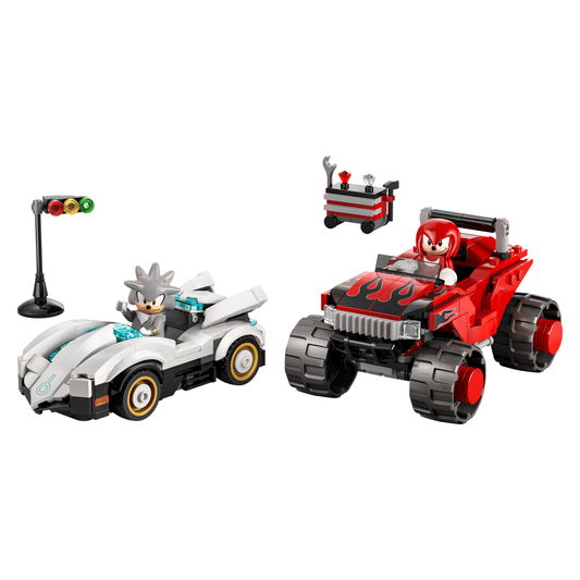Lego Sonic 77118 Auto di Silver vs Monster Truck di Knuckles