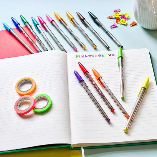 Bic Cristal Multicolor 1.6 Set 15 Pezzi
