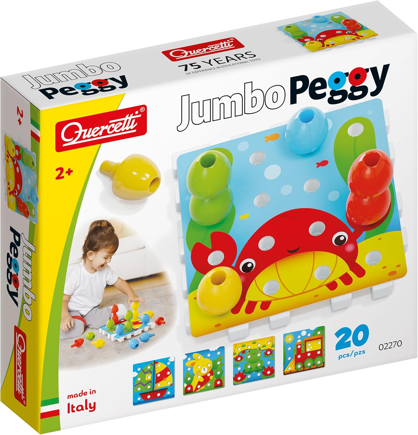 Quercetti JUmbo Peggy 02270