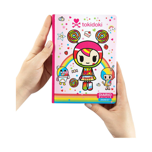 Diario Tokidoki 12 Mesi 2026/27 Fucsia