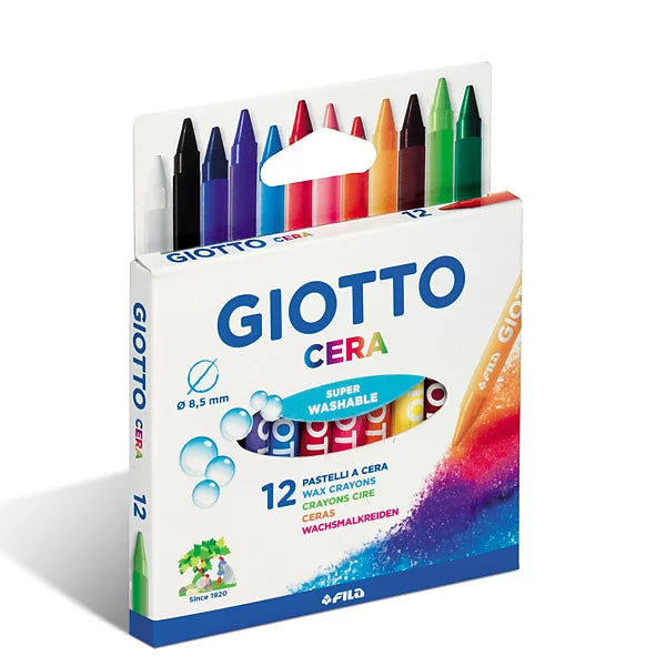 Colori a cera giotto 12