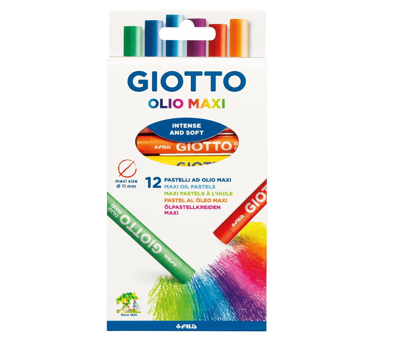 Colori ad olio giotto 12