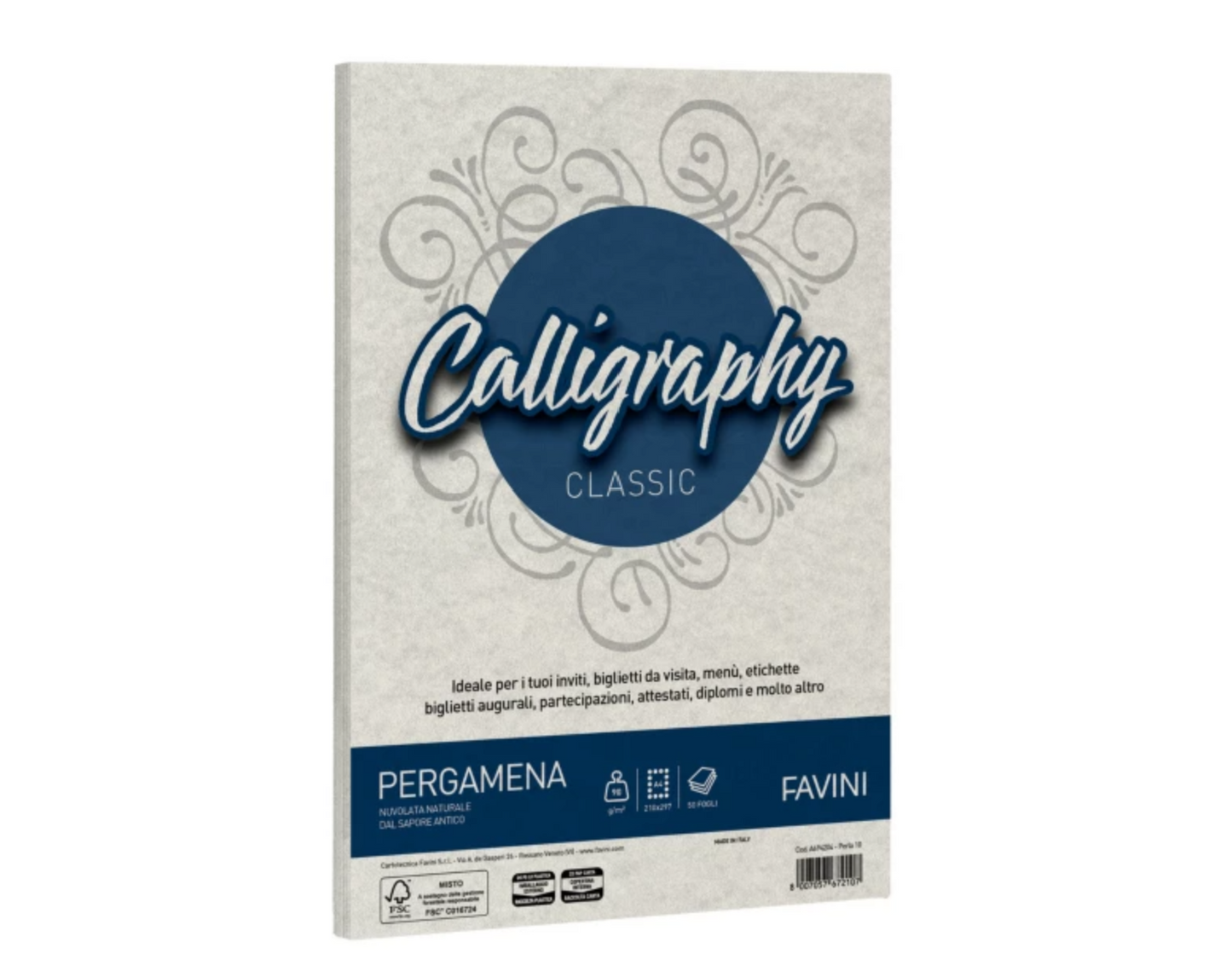 Pergamena calligraphy perla 10