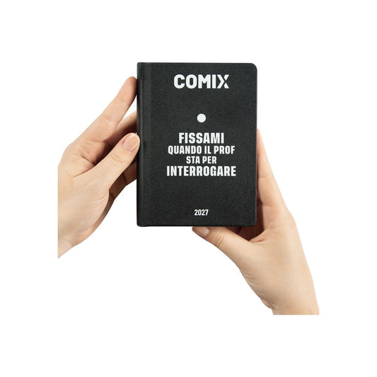 Diario Comix Mignon 16 Mesi 2026/2027 Nero Bianco