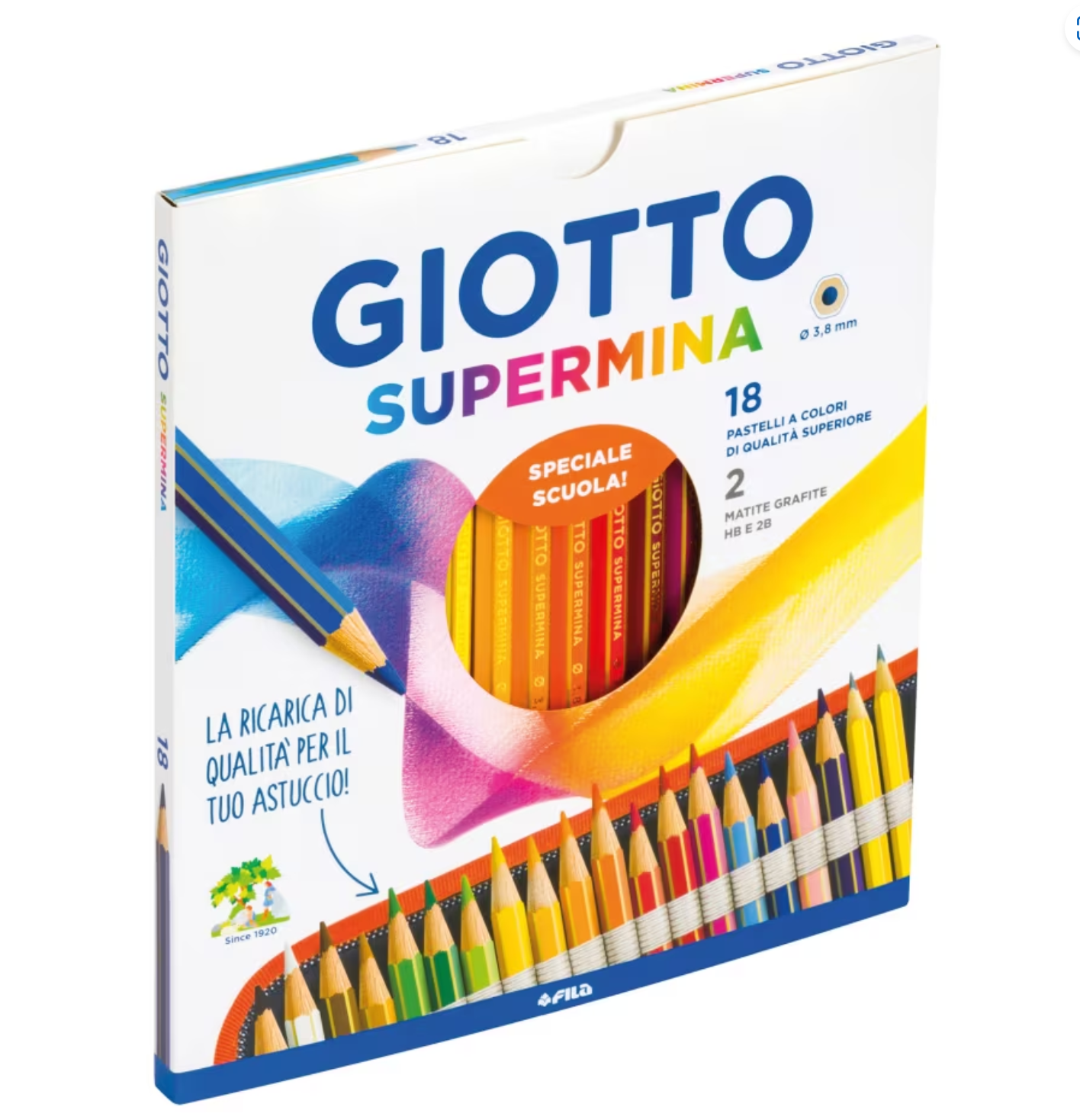 Supermina giotto da 18