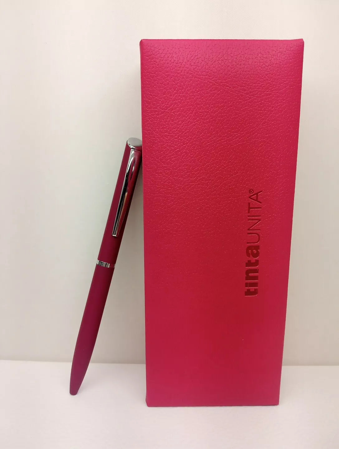 Penna a sfera Tinta Unita in cofanetto 61694 rosa