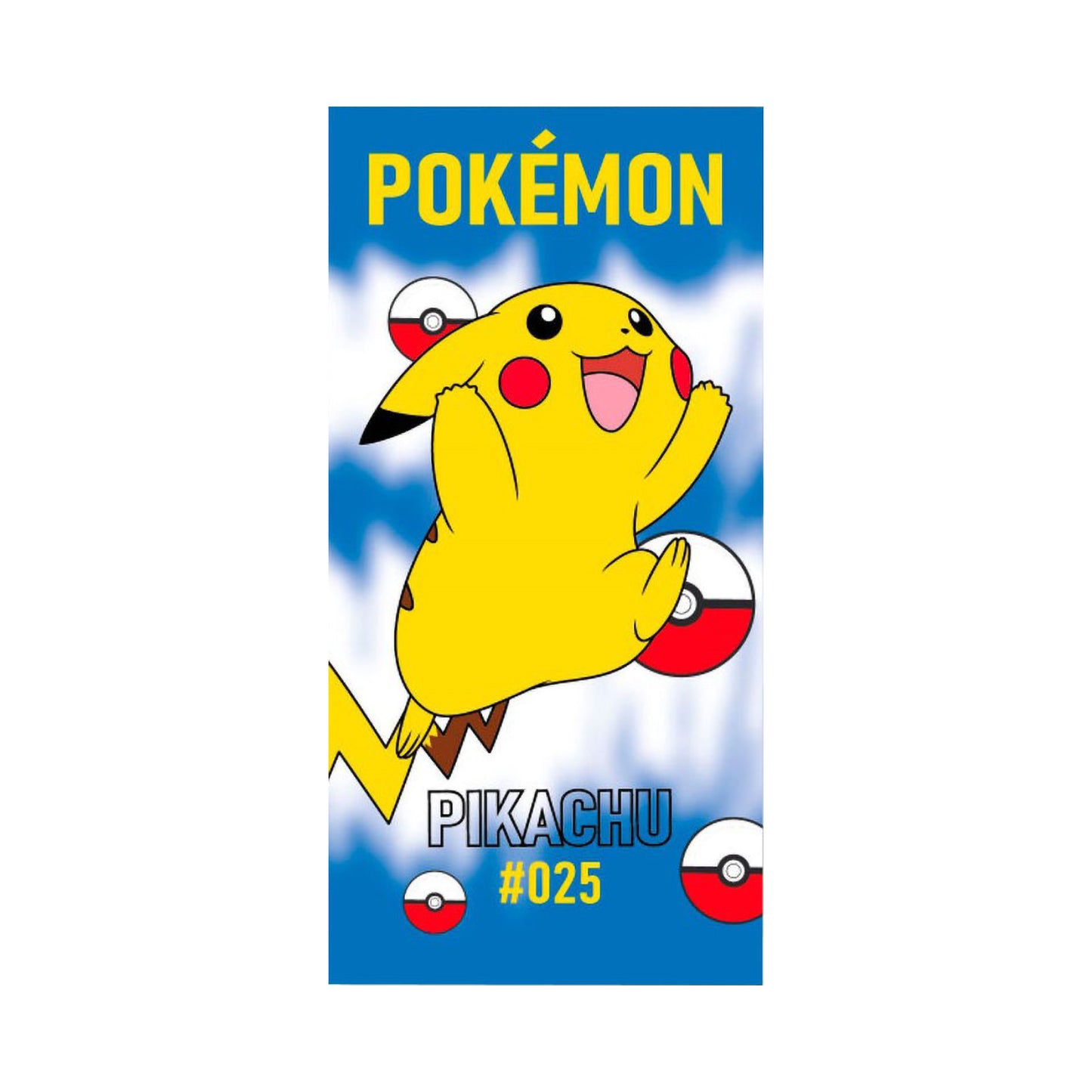 Telo Mare Asciugamano Pokemon Pikachu