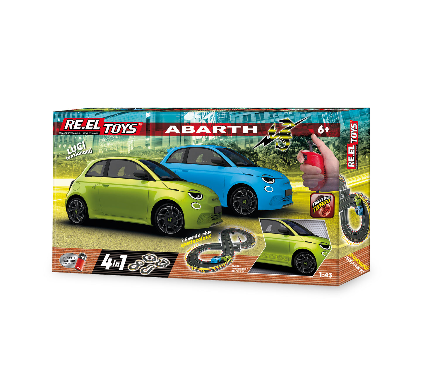 Pista Abarth  4 in 1