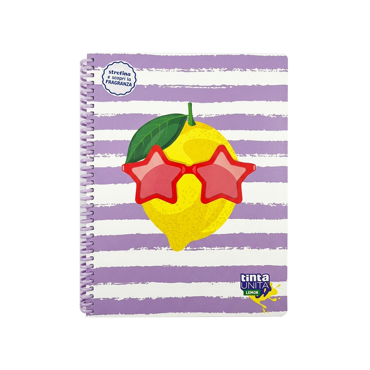 Quaderno Maxi Spiralato Tinta Unita Juice A4 1R