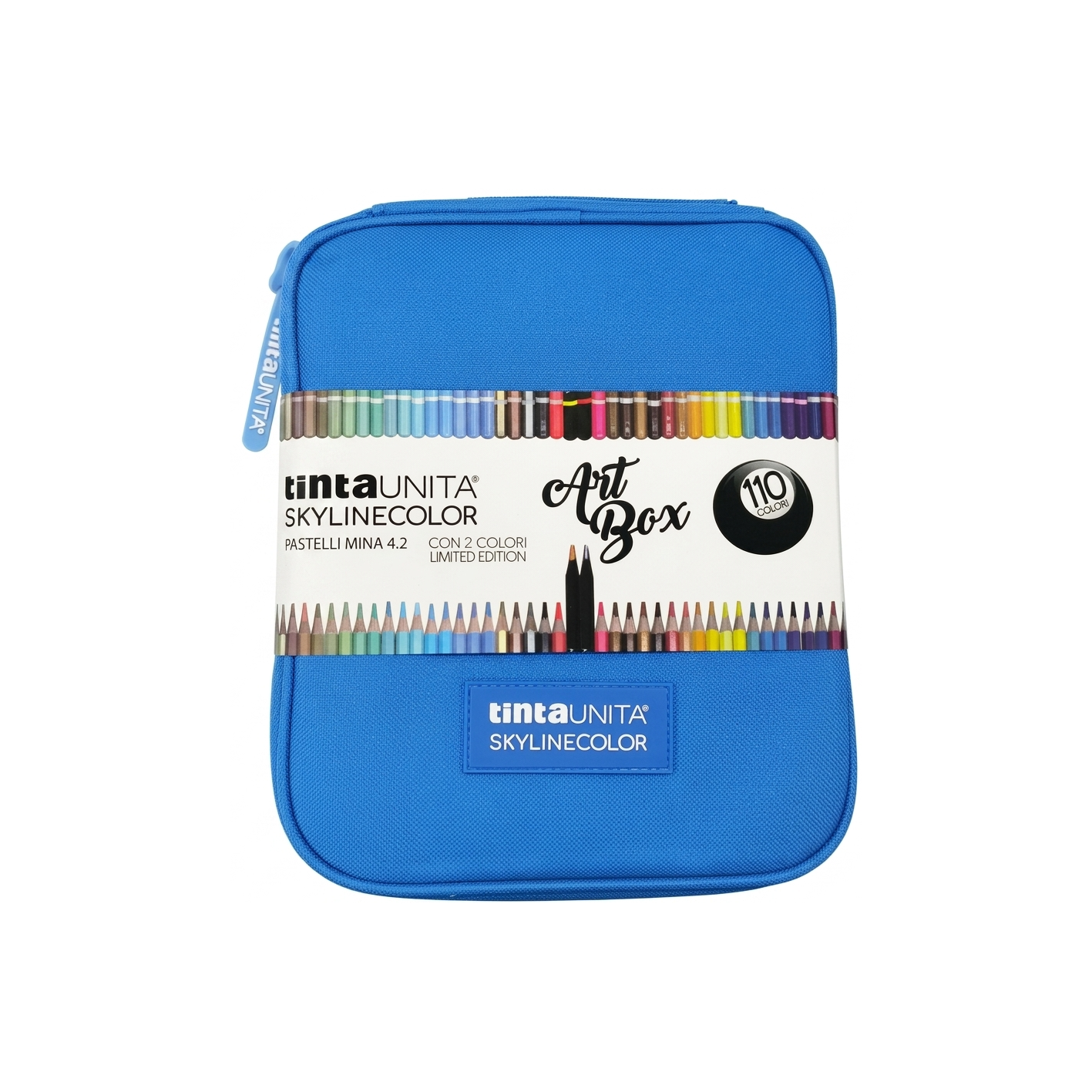 Astuccio 110 Colori Tinta Unita Skylinecolor Art Box
