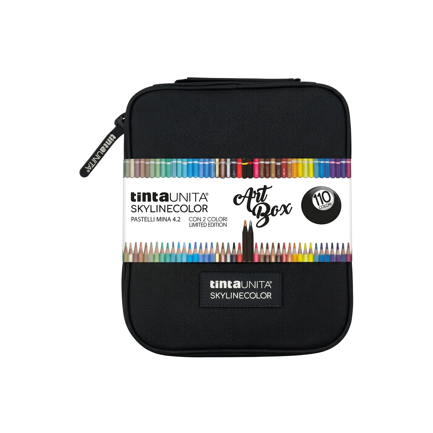 Astuccio 110 Colori Tinta Unita Skylinecolor Art Box