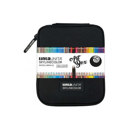 Astuccio 110 Colori Tinta Unita Skylinecolor Art Box