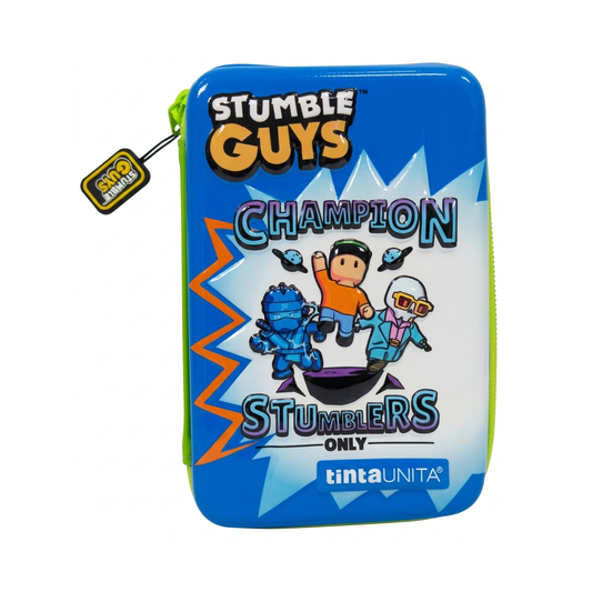 Astuccio Stumble Guys Champion Tinta Unita One Time 1 zip