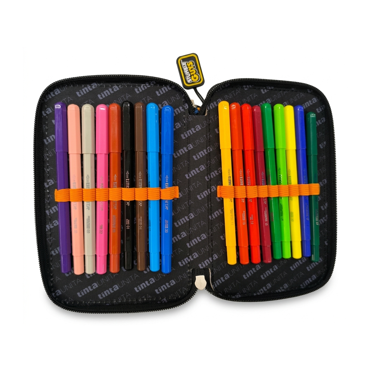 Astuccio Stumble Guys Tinta Unita 3 zip