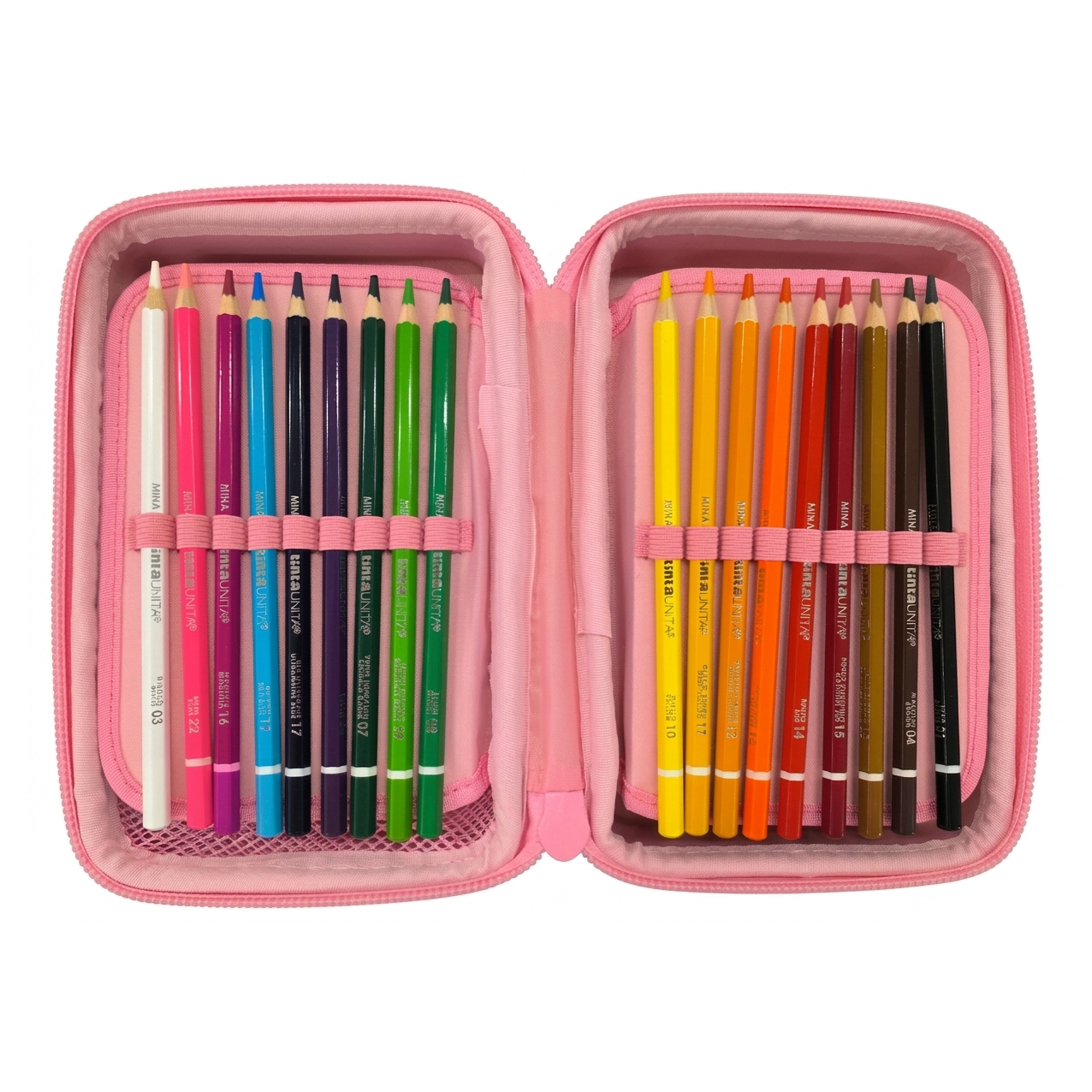 Astuccio Glamour Tinta Unita One Time 1 Zip Rosa