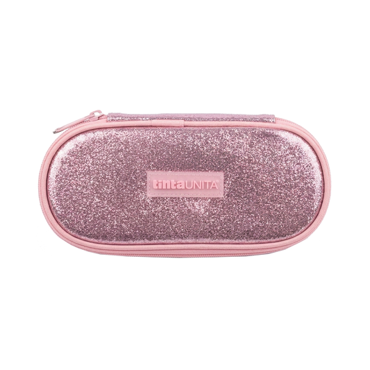 Astuccio Ovale Glamour Tinta Unita Rosa