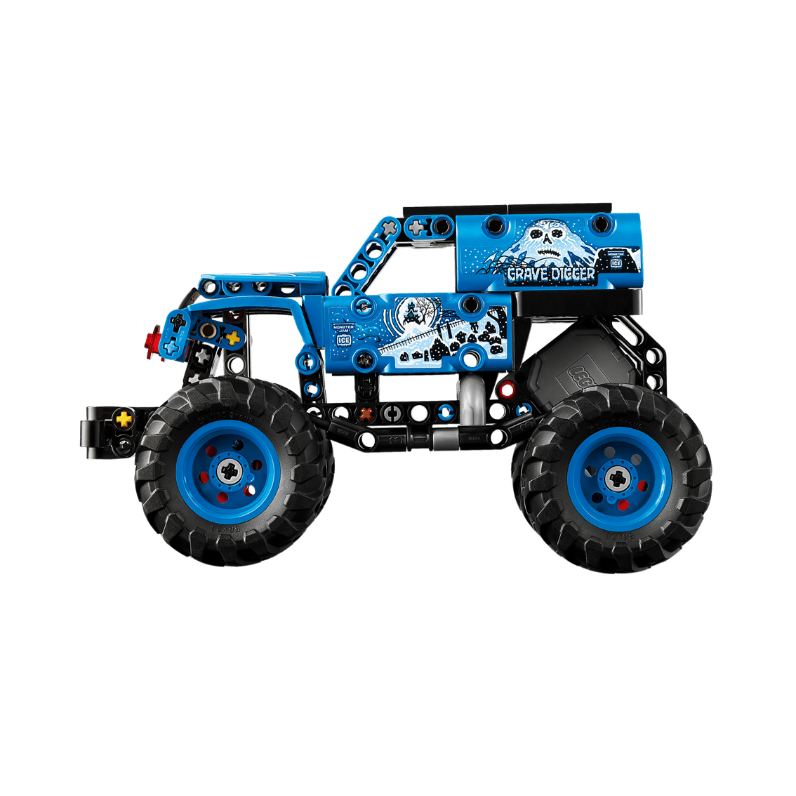 Lego Technic 42219 Monster Jam Grave Digger Fuoco e Ghiaccio