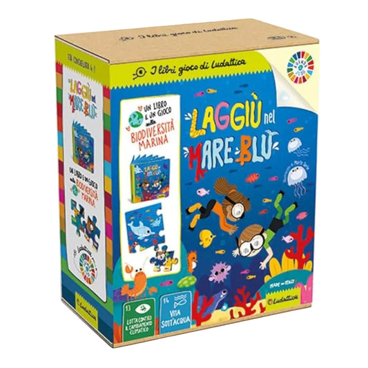 Libro Gioco Laggiù nel Mare Blu