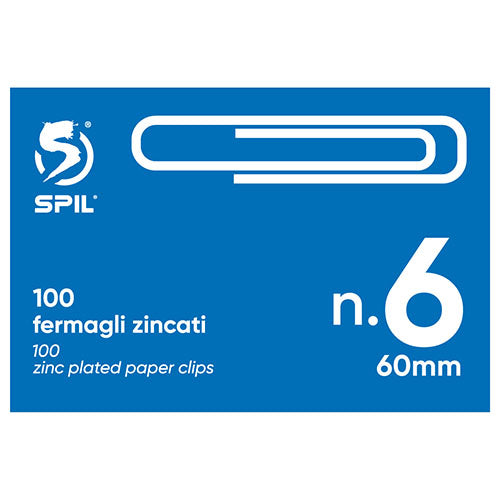 Fermaglio Zincato N.6 Spil