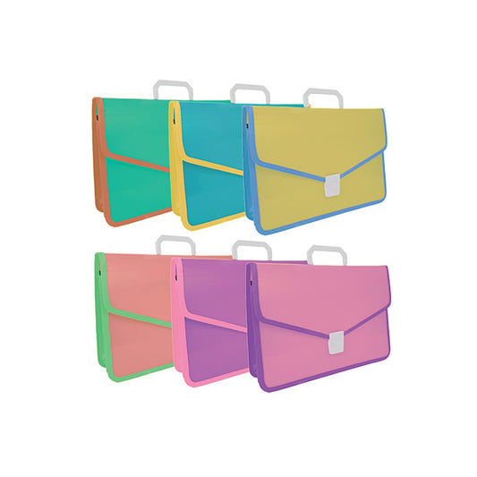 Valigetta Soft Colorata Spil Candy in PP IN PP 27 x 38 x 3.5 cm