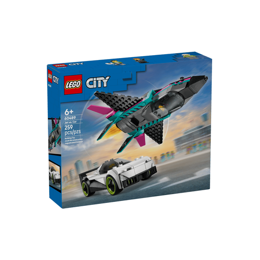 Lego City 60489 jet Contro Auto Sportiva