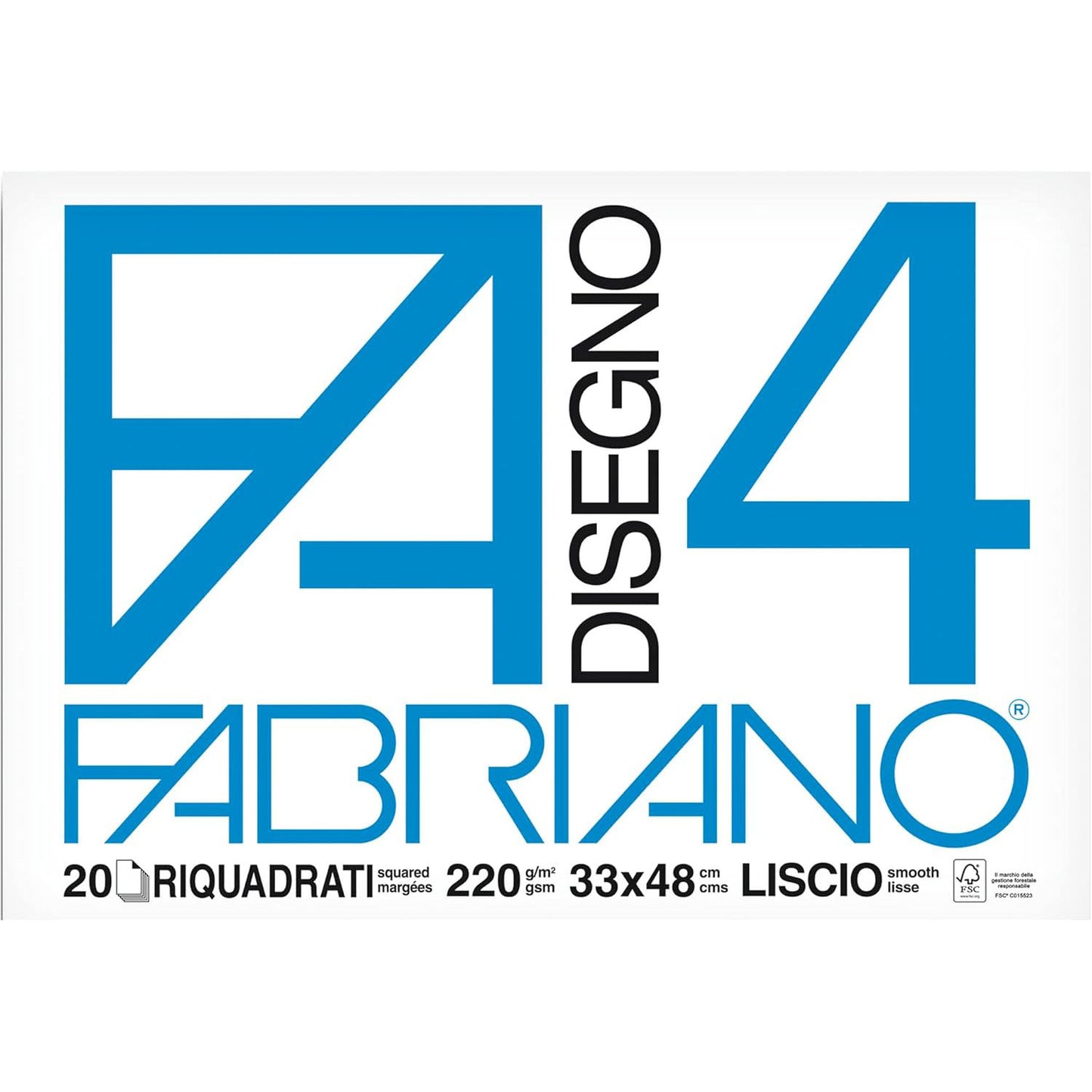 Album F4 33x48 Squadrato 20 fogli