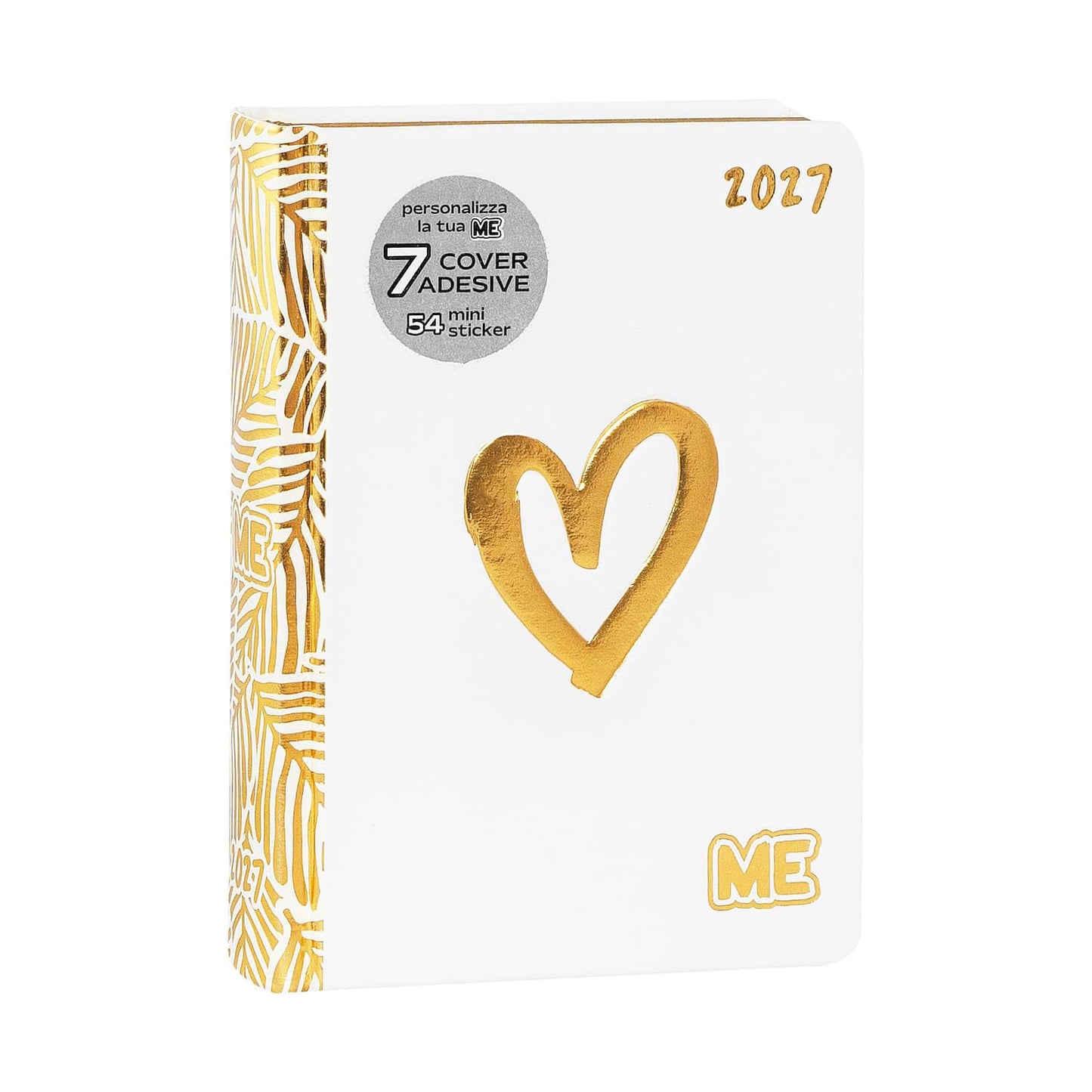 Diario Me My Evolution 16 Mesi 2026/27 Bianco Oro