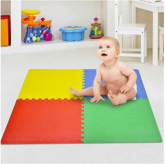 Tappeto Mega Quadrotti Colori Vivaci 60x60