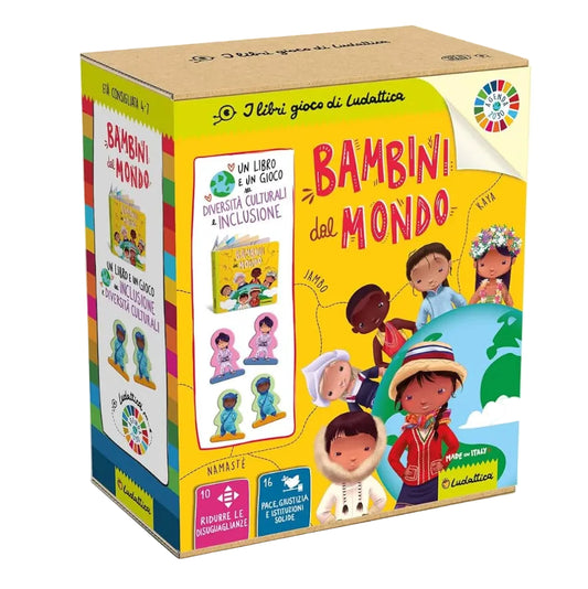 Libro Gioco Bambini del Mondo