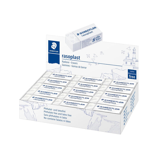 Gomma Staedtler Raso Plast Pacco 30pz  526 B30