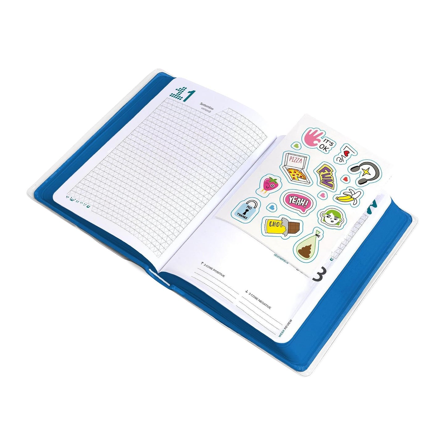 DIario Be You 2027 Vivid Blue