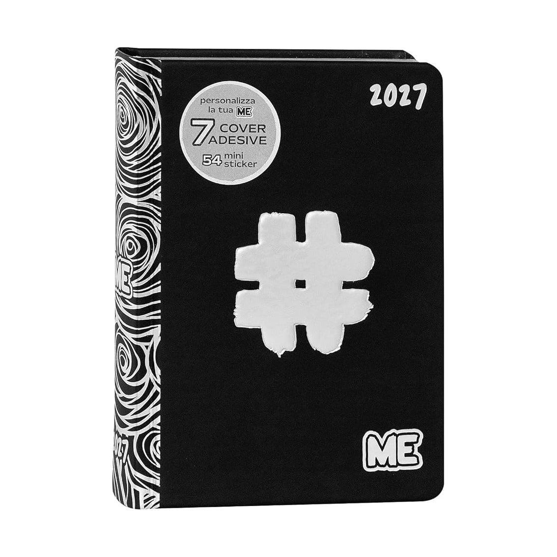 Diario Me My Evolution 16 Mesi 2026/27 Nero Argento