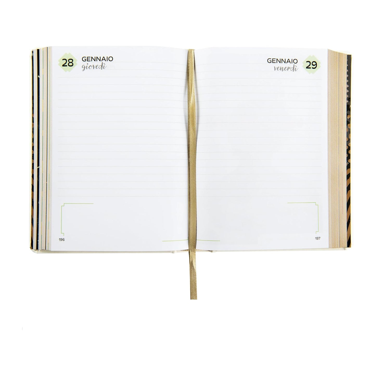 Diario Me My Evolution 16 Mesi 2026/27 Bianco Oro