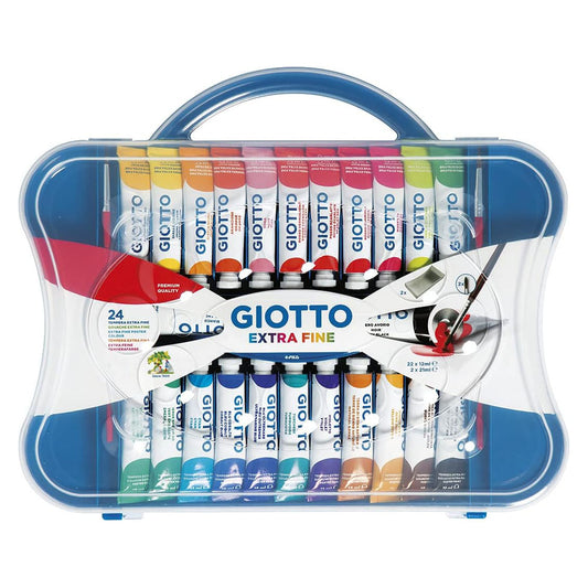 Confezione da 24 tempere giotto