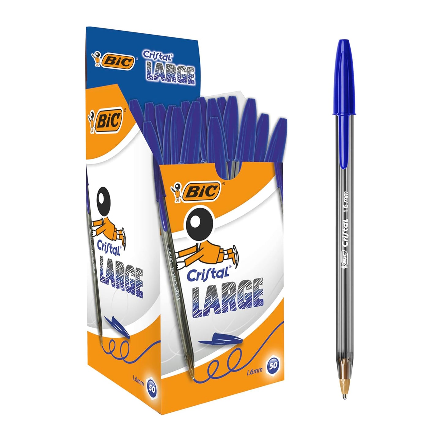 Bic Cristal Large Pacco da 50 pz