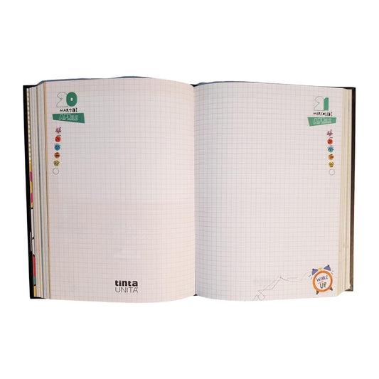 Diario Tinta Unita 2027 16 Mesi Verde Militare