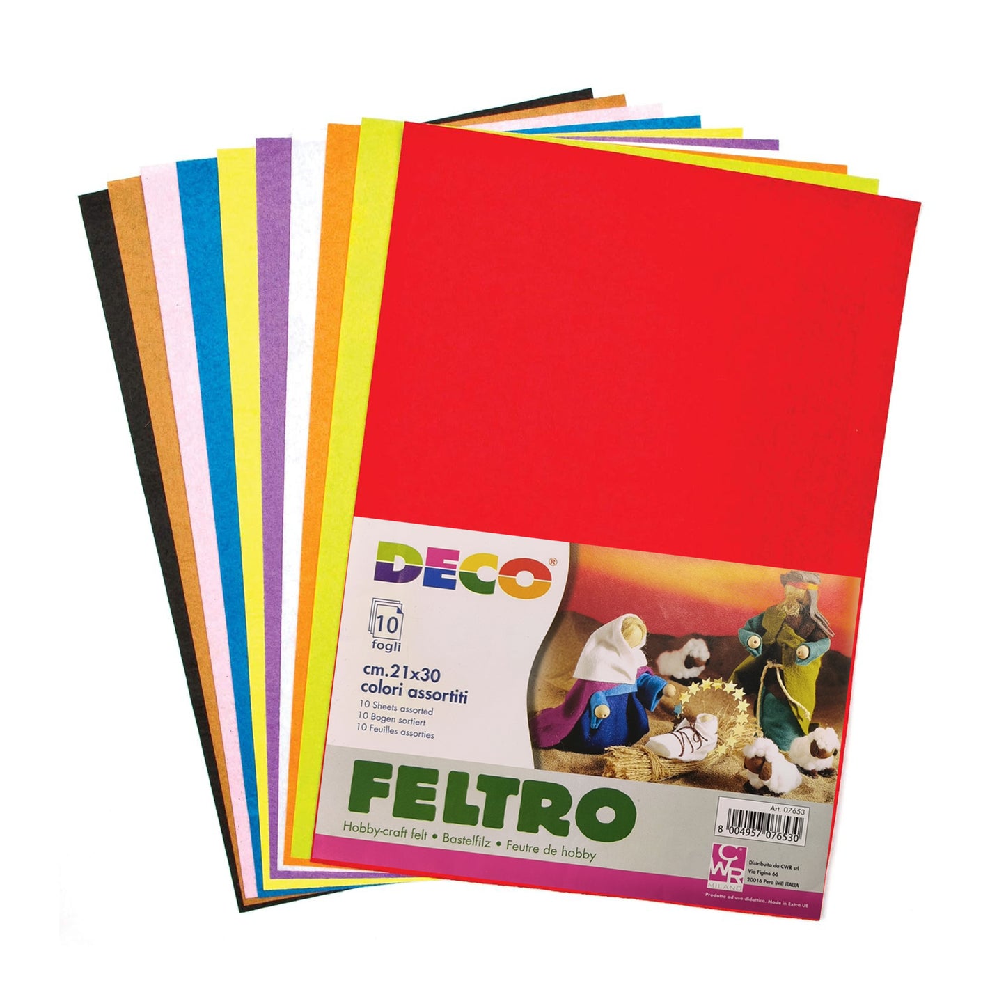 Feltro Deco 10 Pezze 21x30