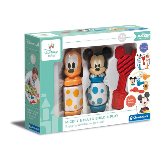 Mickey and Pluto Build and Play Clementoni