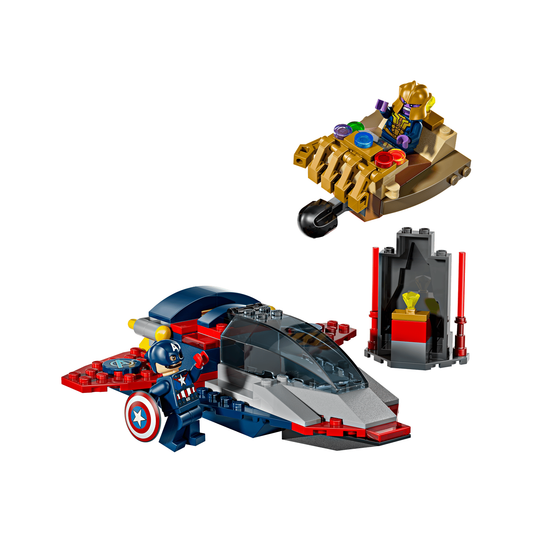 Lego Marvel 76319 Captain America Contro Thanos