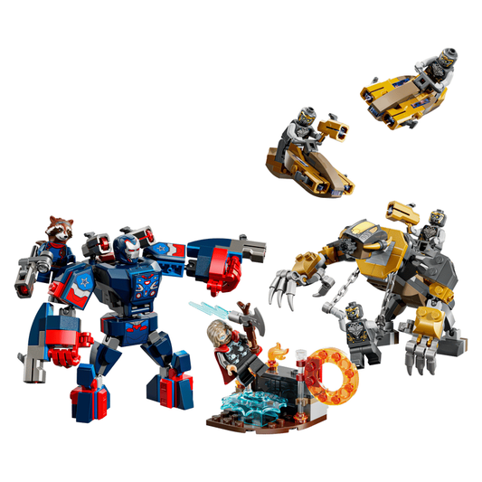 Lego Marvel 76322 Avengers: Endgame Thor Contro Chitauri