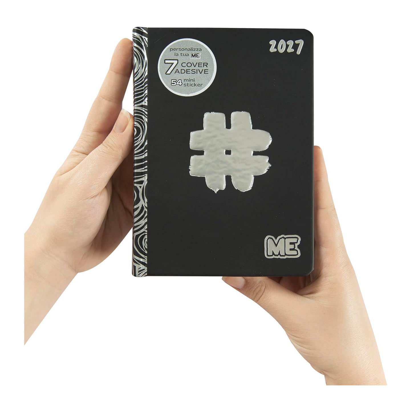 Diario Me My Evolution 16 Mesi 2026/27 Nero Argento