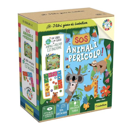 Libro Gioco SOS Animali in Pericolo