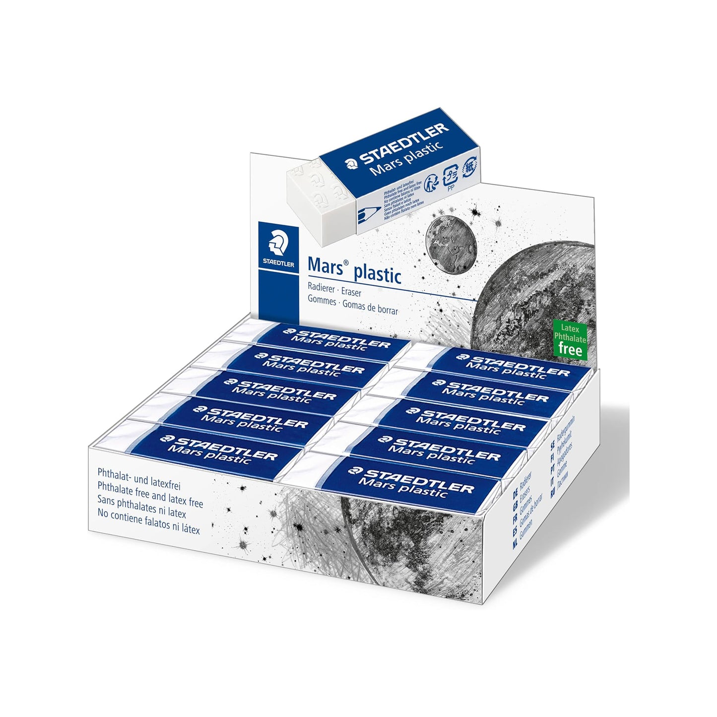 Gomma Staedtler Mars Plast Pacco 20pz  526 50