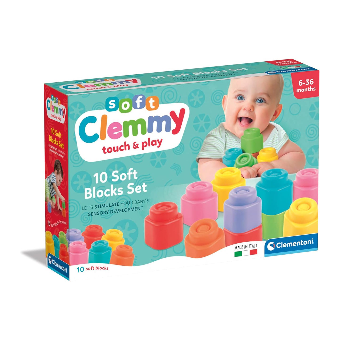Clemmy 10 Soft Blocks Set