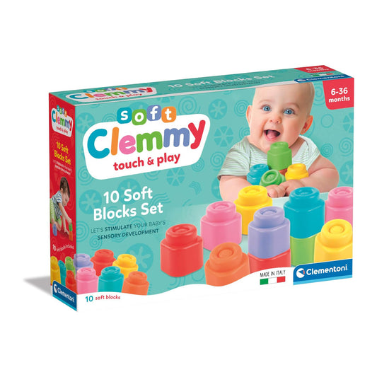 Clemmy 10 Soft Blocks Set